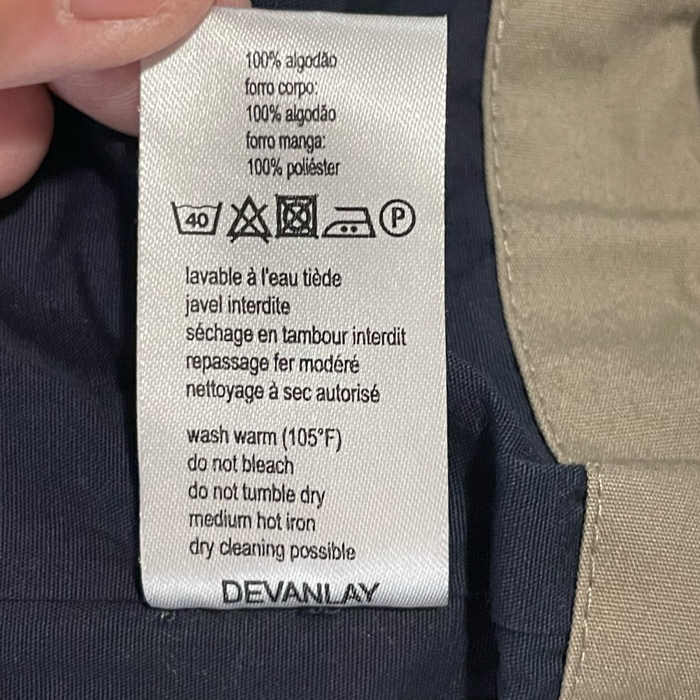 Lacoste Field Utility Jacket Devanlay Taupe Full Zip Men’s XL (54) - Picture 11 of 11
